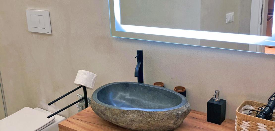 Suite Cala Rossa - bagno lavello
